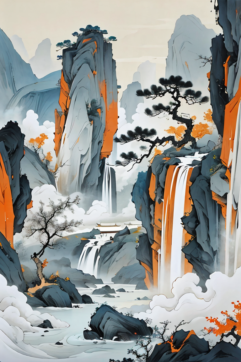 00188-2187680946-Chinese landscape painting, landscape artistic conception, Zen aesthetics, Zen composition, Chinese ancient architectural comple.png